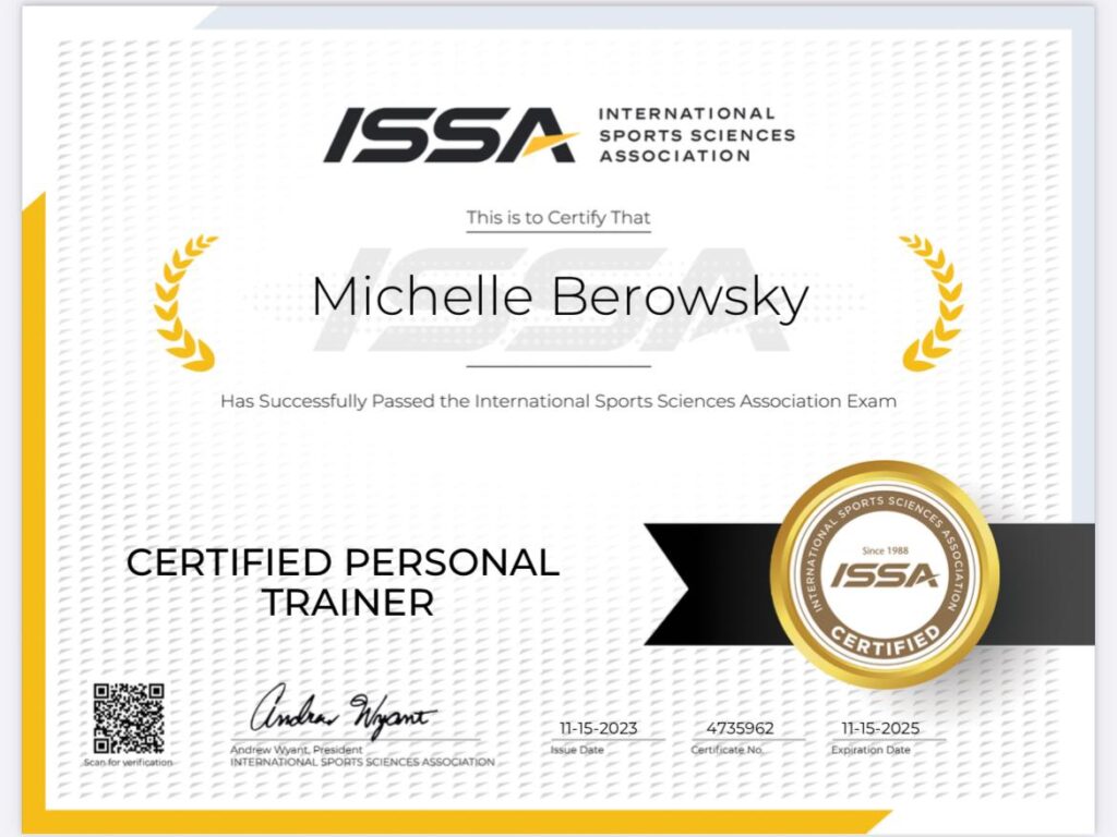 Certified Personal Trainer In-Person